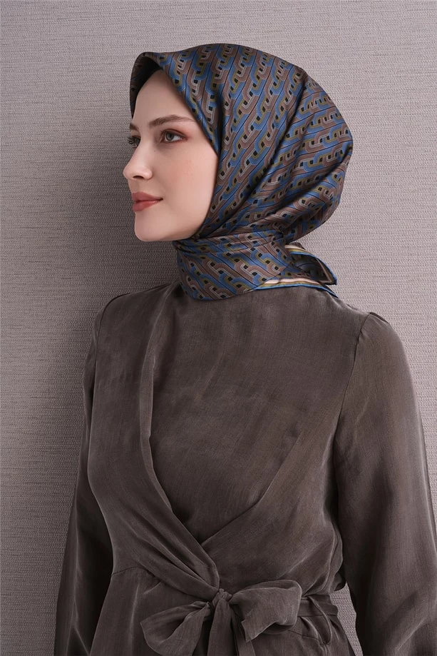 35 Armine Twill İpek Eşarp 9604D
