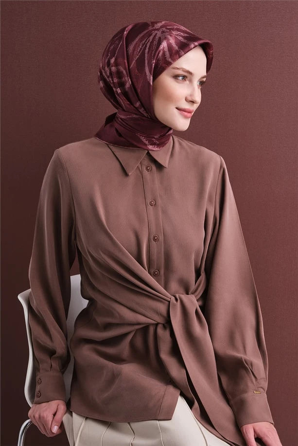 50 Armine Twill İpek Eşarp 9600D