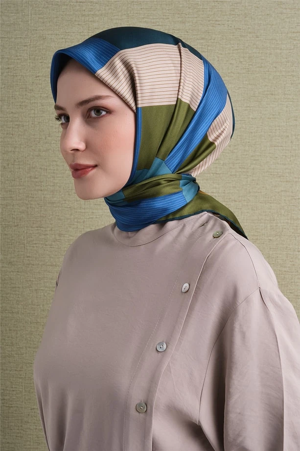 54 Armine Twill İpek Eşarp 9610D