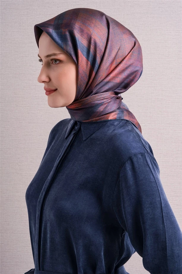 80 Armine Twill İpek Eşarp 9618D