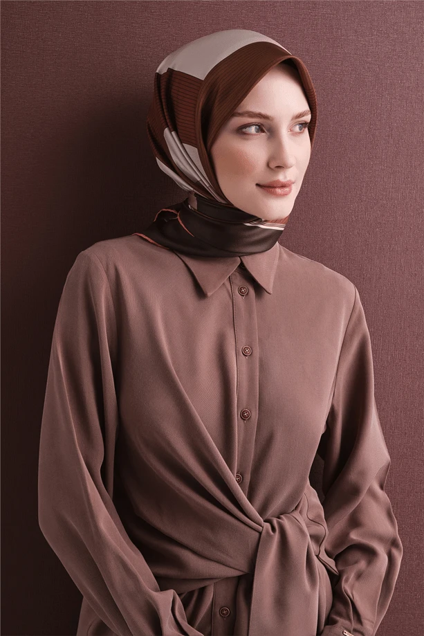 83 Armine Twill İpek Eşarp 9610D