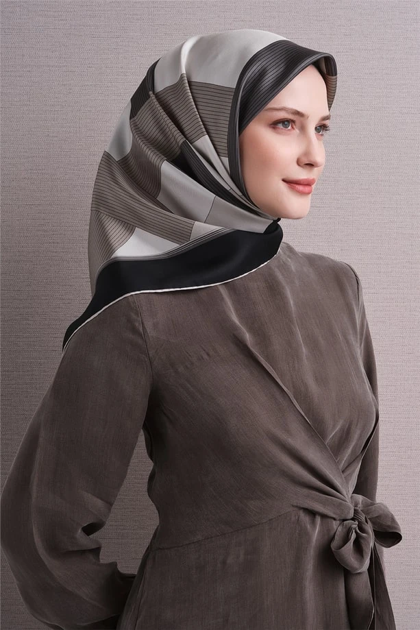 84 Armine Twill İpek Eşarp 9610D