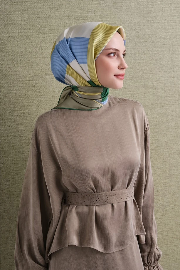 87 Armine Twill İpek Eşarp 9610D
