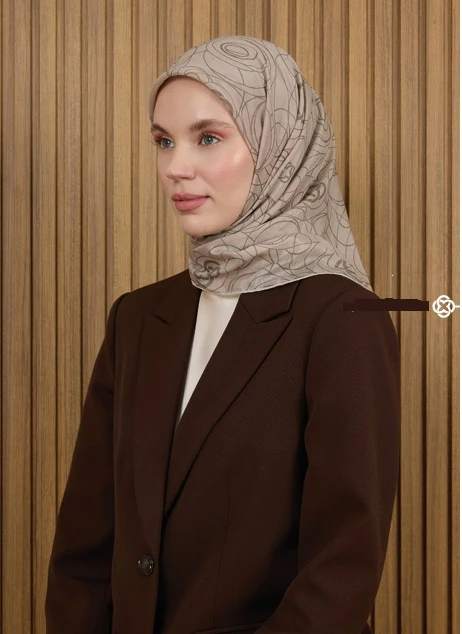932 Aker Twill İpek Eşarp 9124713