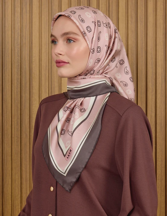 933 Aker Twill İpek Eşarp 9125713