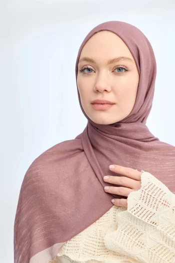 GÜL KURUSU Armanda Soft Blush Şal 3366