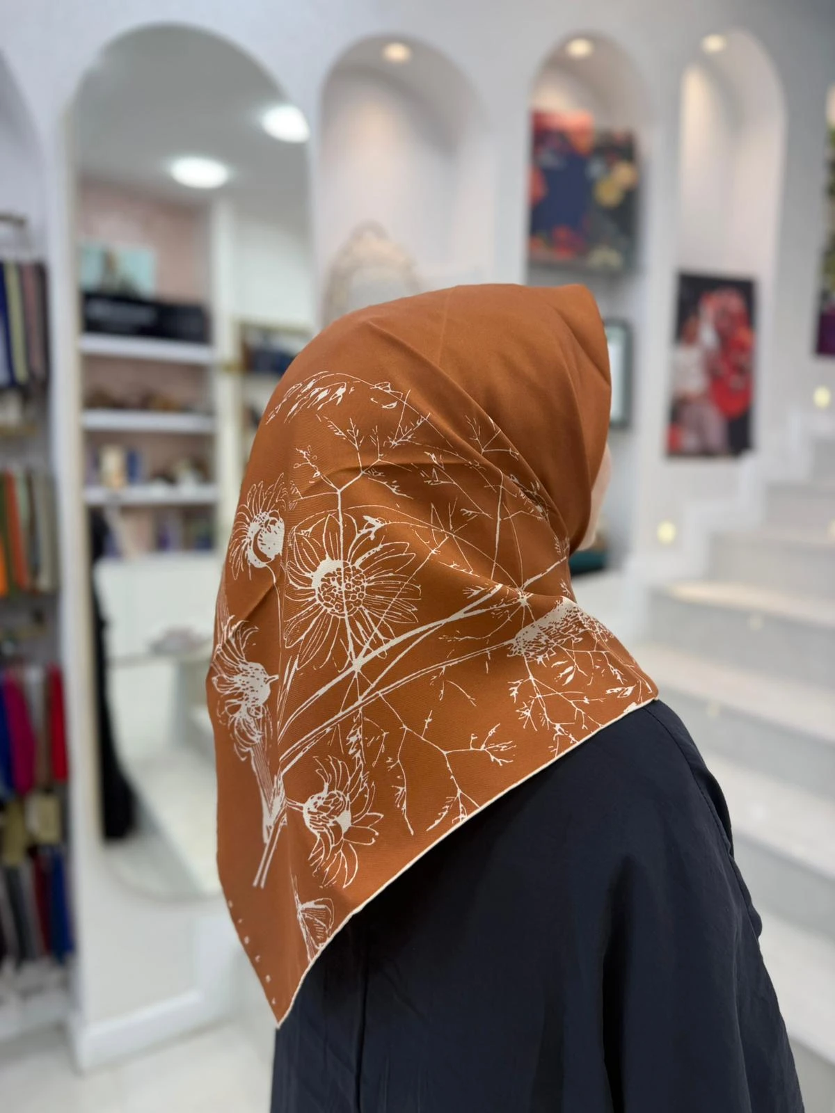 Kiremit Sisley Twill İpek Eşarp 2020