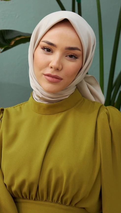 TAŞ Silk Home Düz Twill Polyester Eşarp