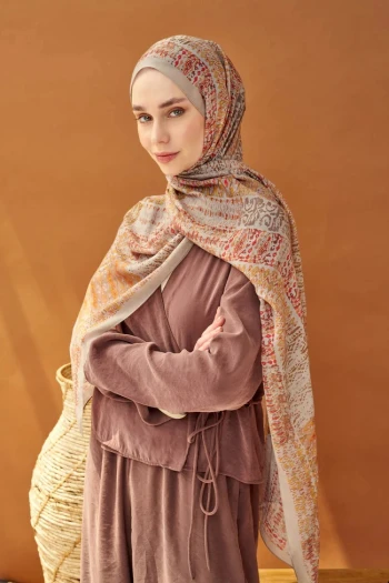 Vizon Silk Home Riva Terra Tencel Şal