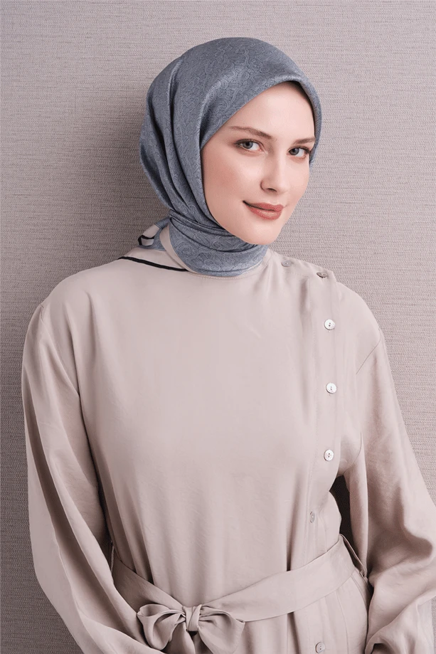 03 Armine Twill İpek Eşarp 9601D