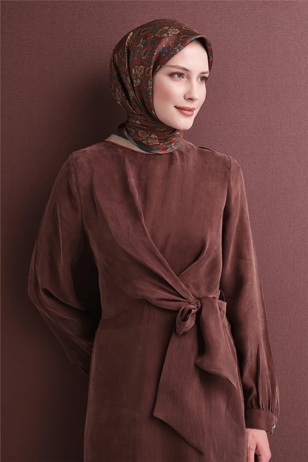 03 Armine Twill İpek Eşarp 9609D
