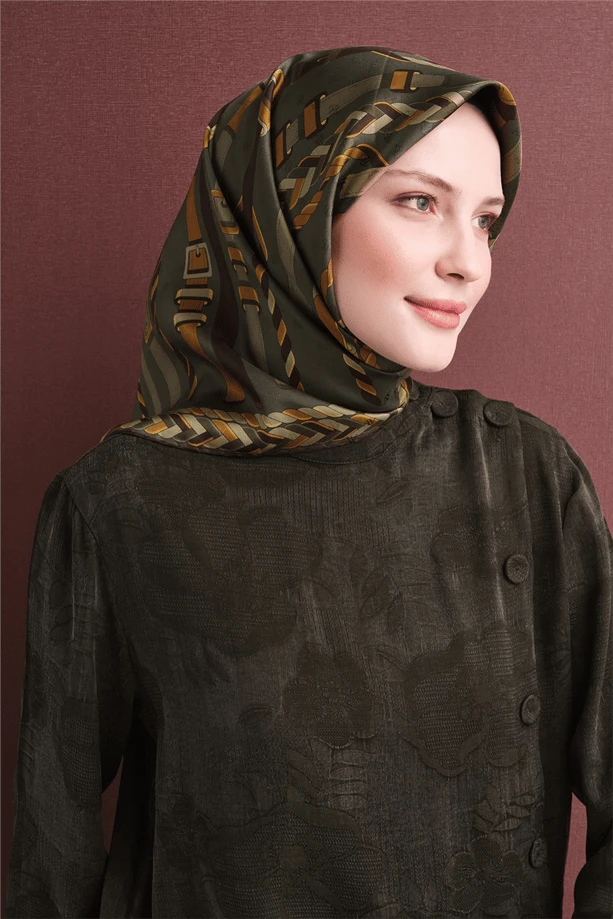 04 Armine Exclusive Jakar Twill İpek Eşarp 9607
