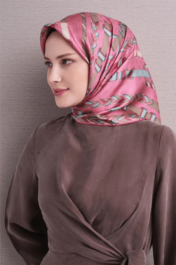 06 Armine Exclusive Jakar Twill İpek Eşarp 9607