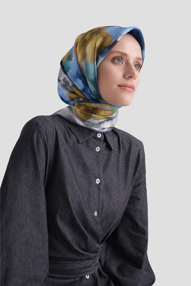 30 Armine Twill İpek Eşarp 9613D