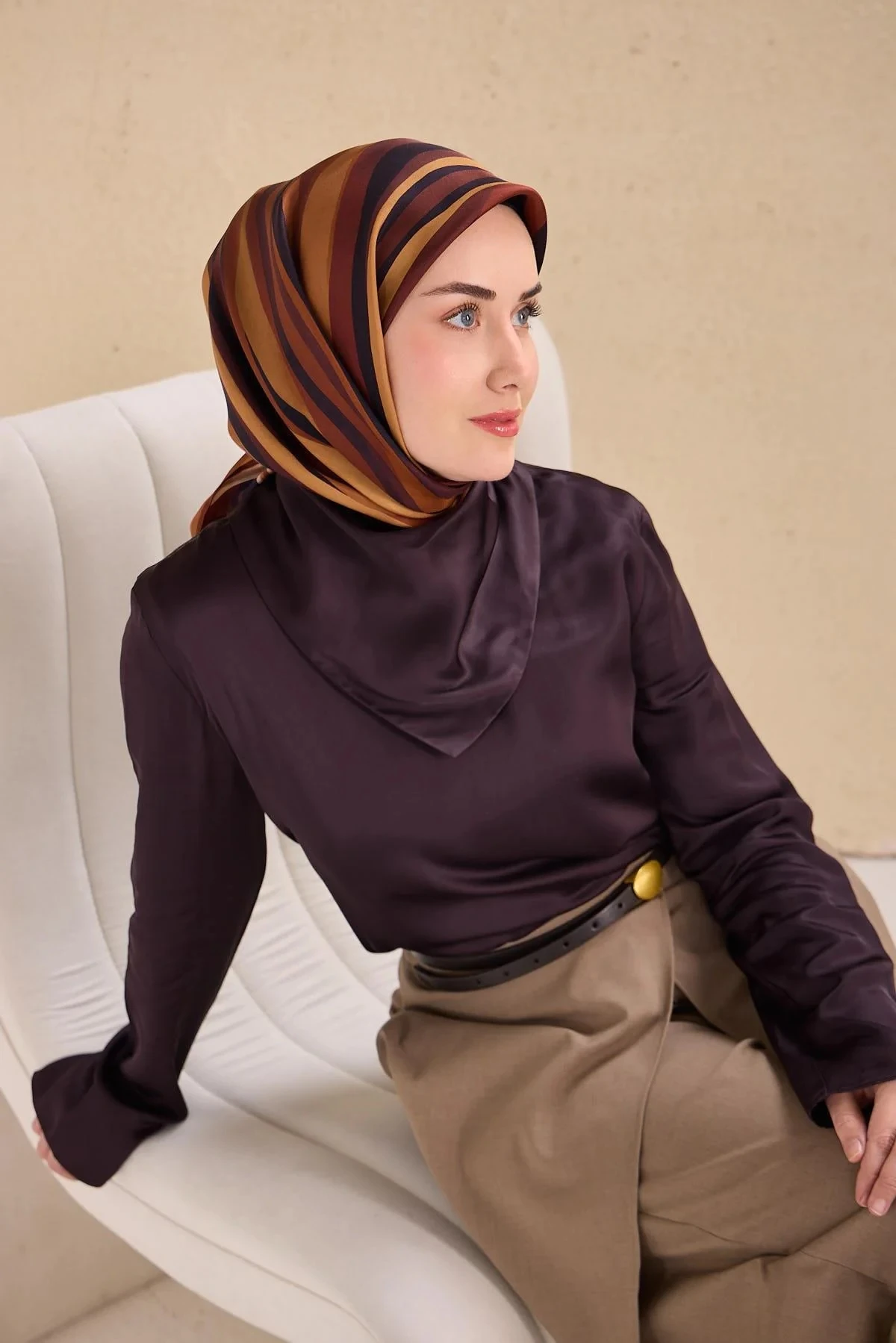 30 Silk Home Twill İpek Eşarp 11517