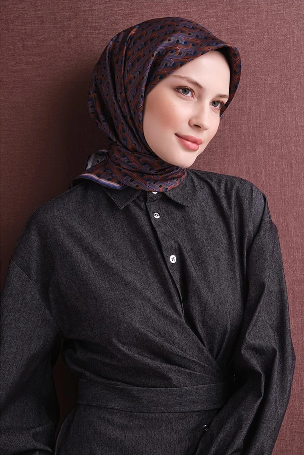 31 Armine Twill İpek Eşarp 9604D