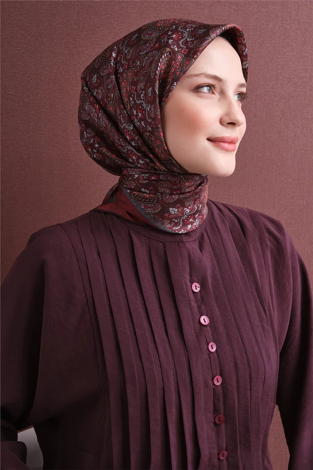 31 Armine Twill İpek Eşarp 9609D