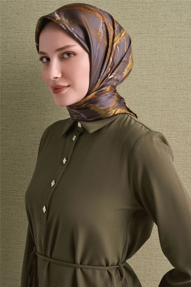 32 Armine Twill İpek Eşarp 9602D