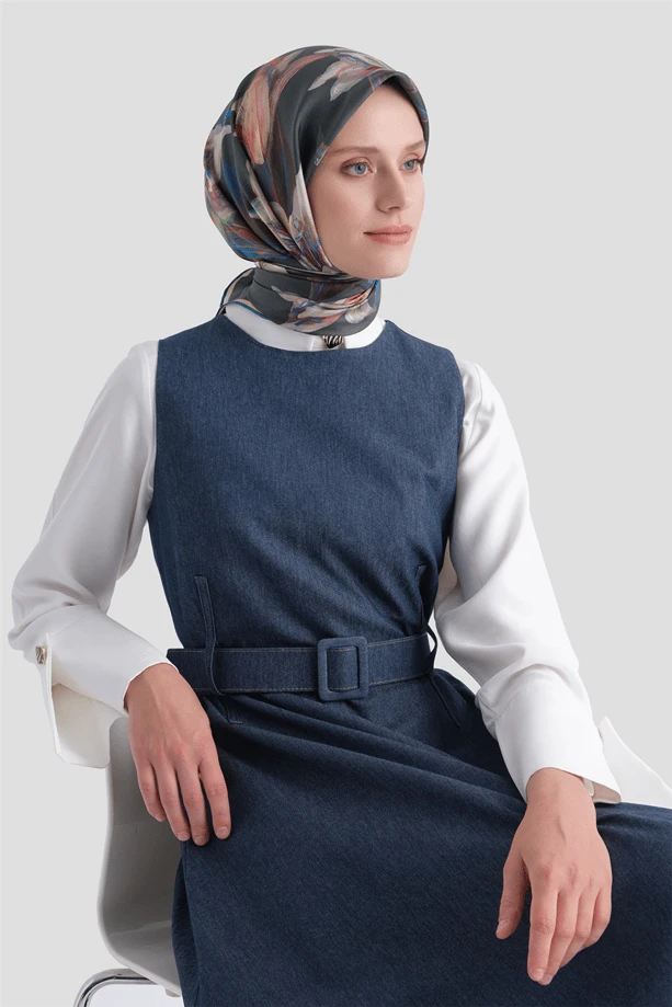 32 Armine Twill İpek Eşarp 9620D