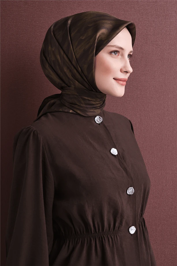 32 Armine Twill İpek Eşarp 9630D