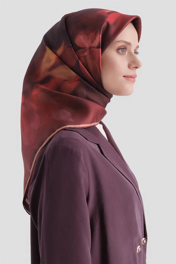 33 Armine Twill İpek Eşarp 9603