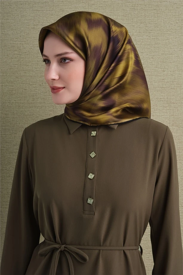 35 Armine Twill İpek Eşarp 9605D