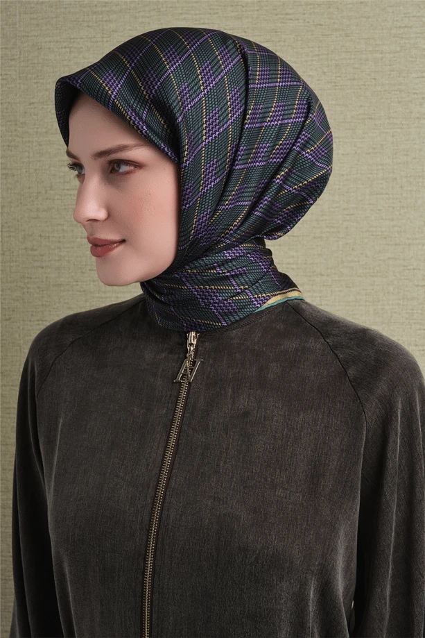 36 Armine Twill İpek Eşarp 9626D