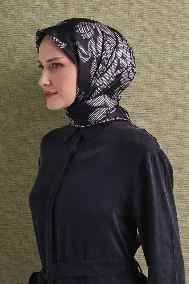 50 Armine Twill İpek Eşarp 9645D