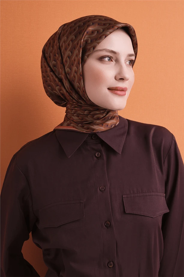 51 Armine Twill İpek Eşarp 9604D