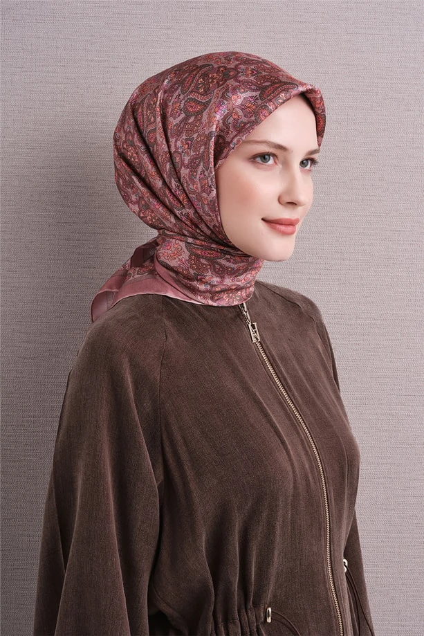 51 Armine Twill İpek Eşarp 9609D