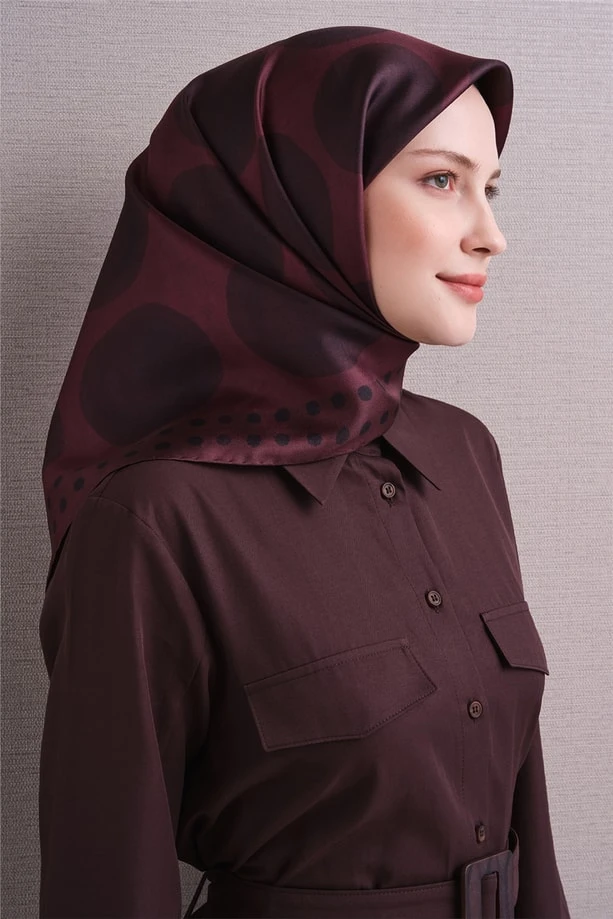 51 Armine Twill İpek Eşarp 9637D