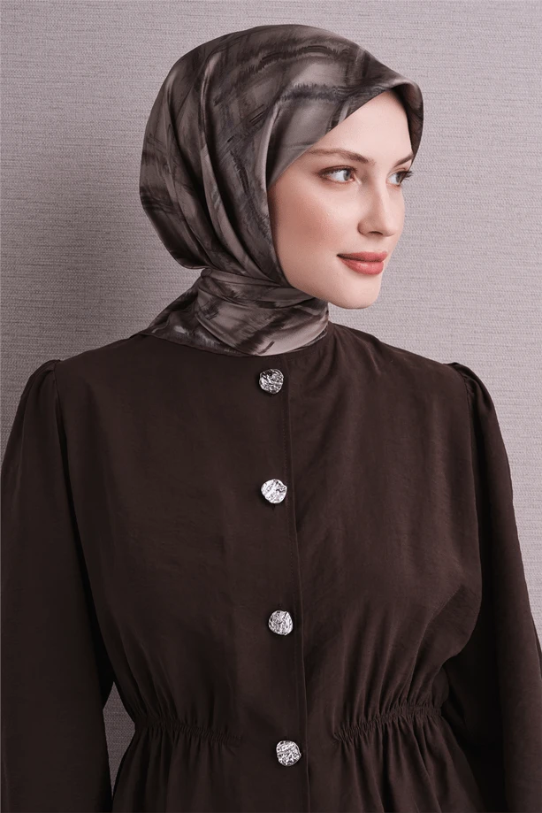 54 Armine Twill İpek Eşarp 9602D