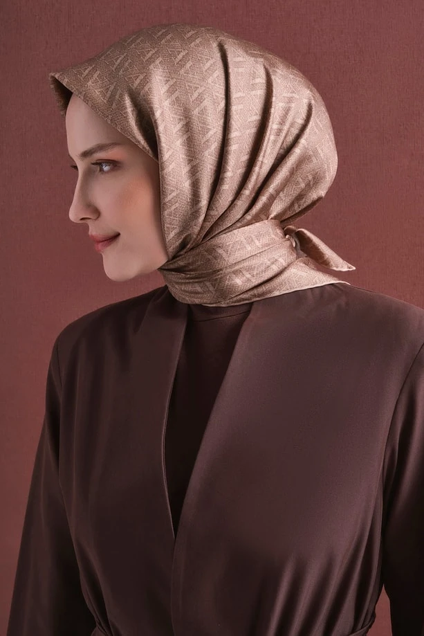 55 Armine Twill İpek Eşarp 9625D