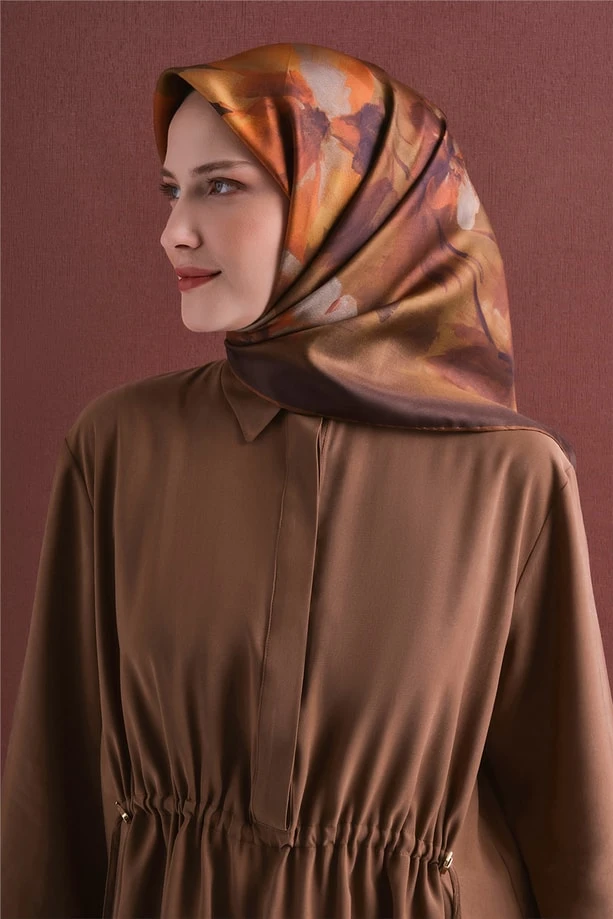 56 Armine Twill İpek Eşarp 9611D