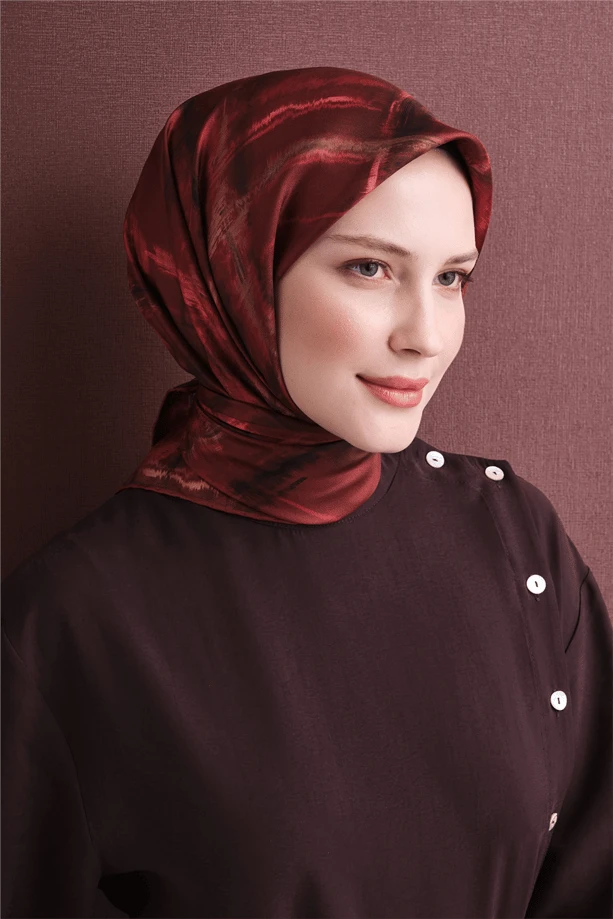 81 Armine Twill İpek Eşarp 9602D