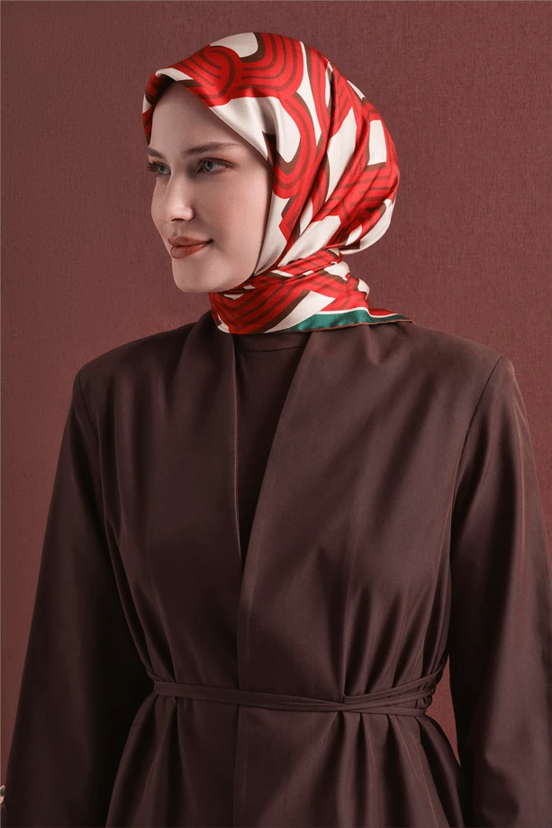 82 Armine Twill İpek Eşarp 9614D