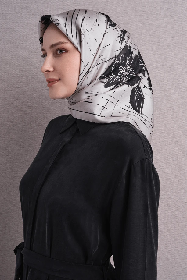 82 Armine Twill İpek Eşarp 9617D