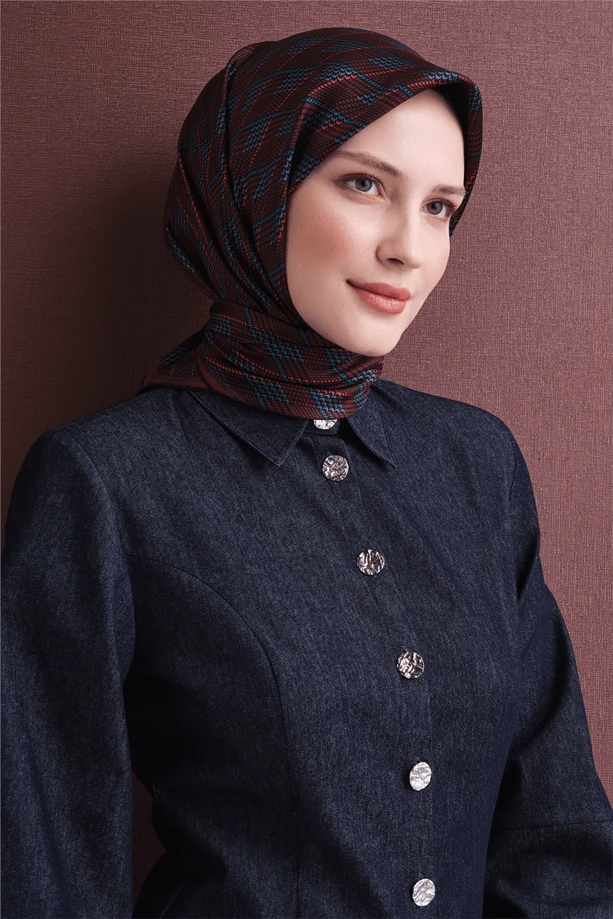 83 Armine Twill İpek Eşarp 9626D