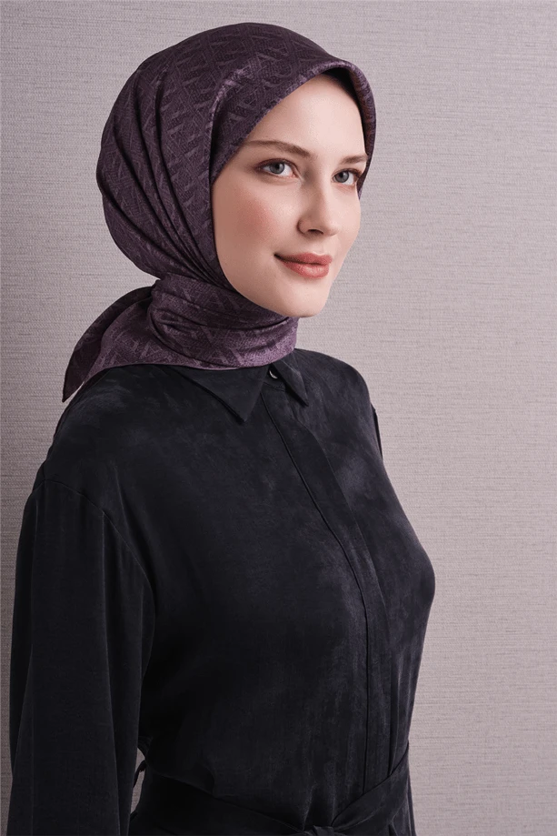 84 Armine Twill İpek Eşarp 9625D