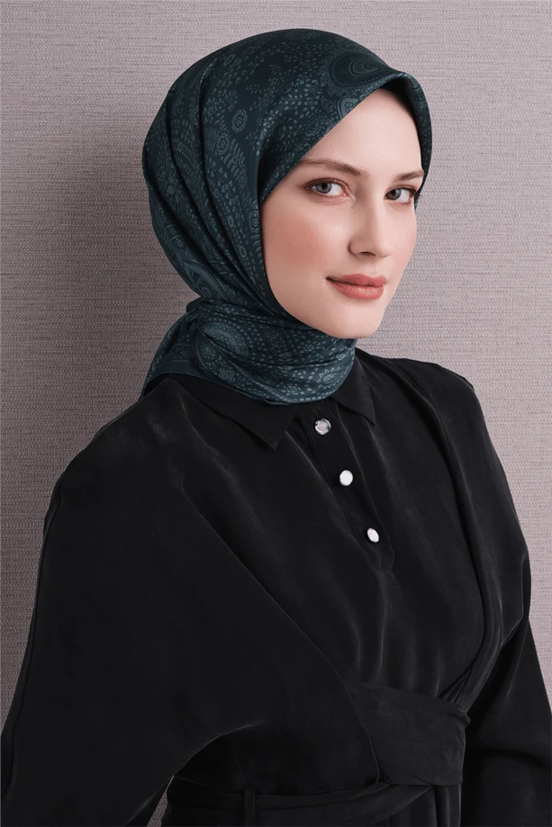 84 Armine Twill İpek Eşarp 9640D