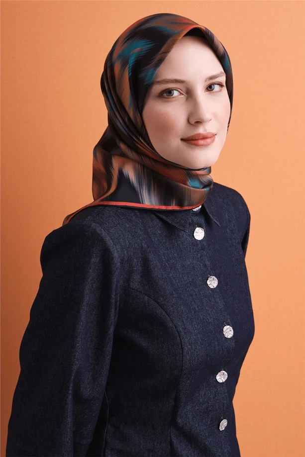 86 Armine Sura İpek Eşarp 9605D