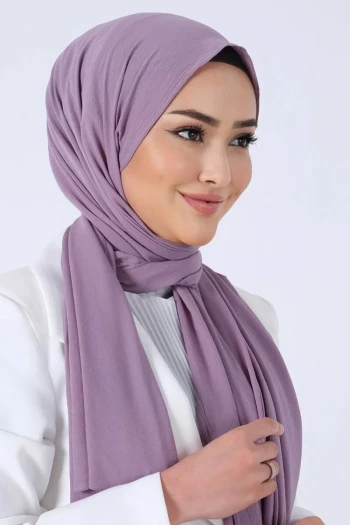 Koyu Leylak Harem Scarf İncila Şal