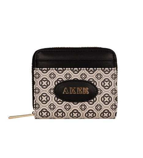 SİYAH Aker Monogram Cüzdan CNT 20161