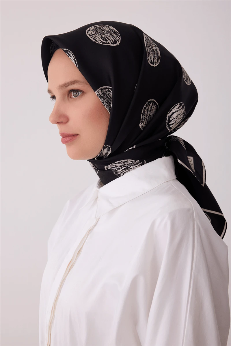02 Belli Twill İpek Eşarp 4427D