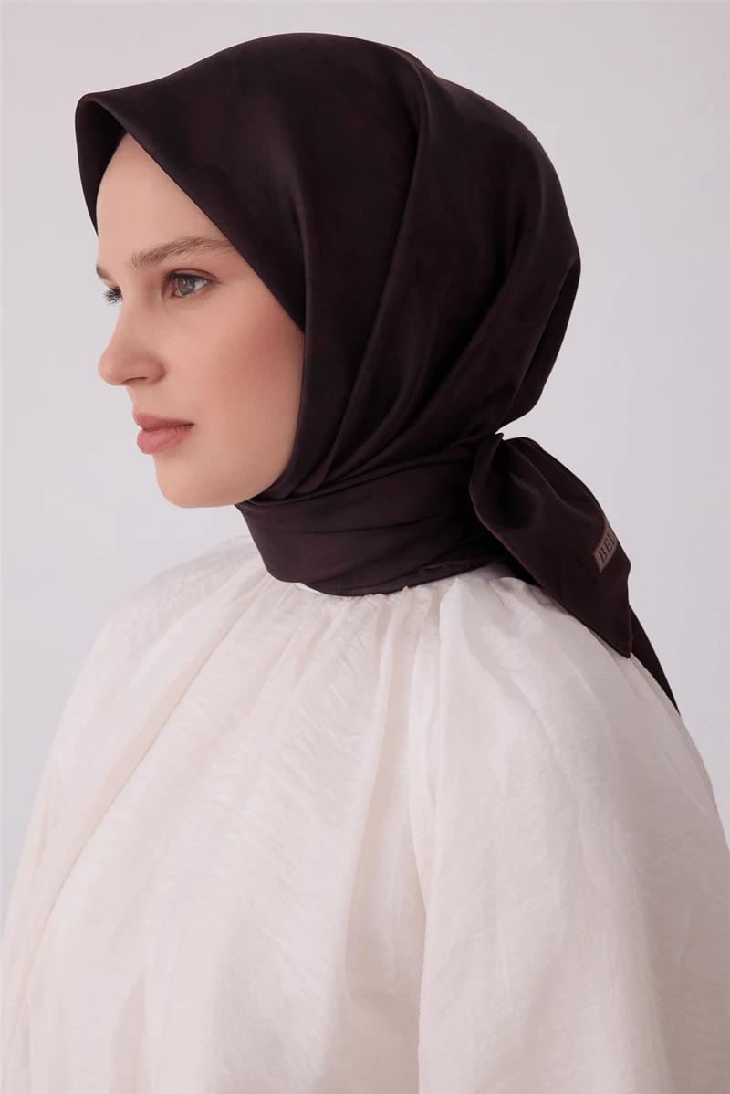02 Belli Twill İpek Eşarp 4428D