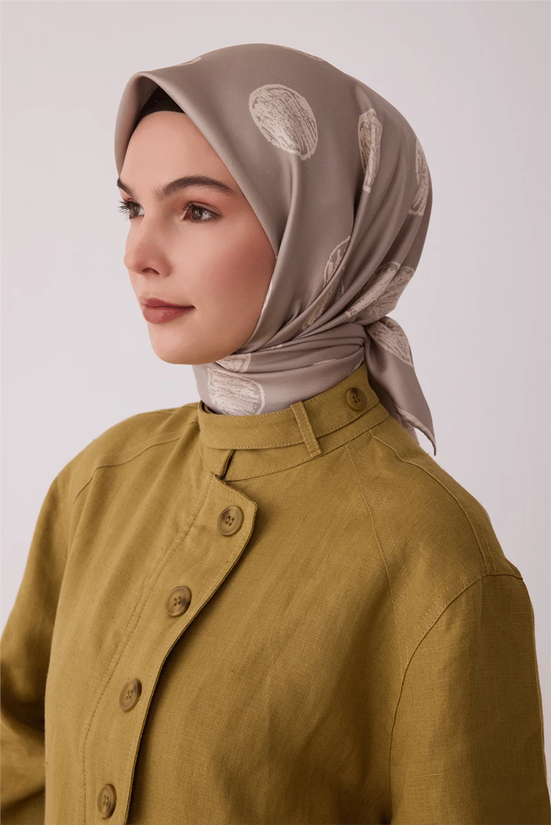 03 Belli Twill İpek Eşarp 4427D