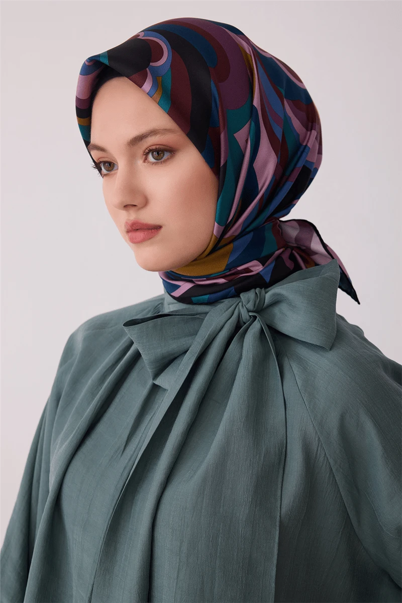 04 Belli Twill İpek Eşarp 4414D