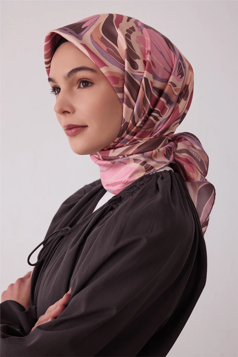 04 Belli Twill İpek Eşarp 4417D