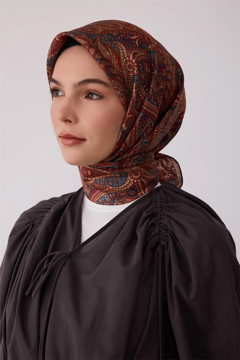 05 Belli Twill İpek Eşarp 4404D