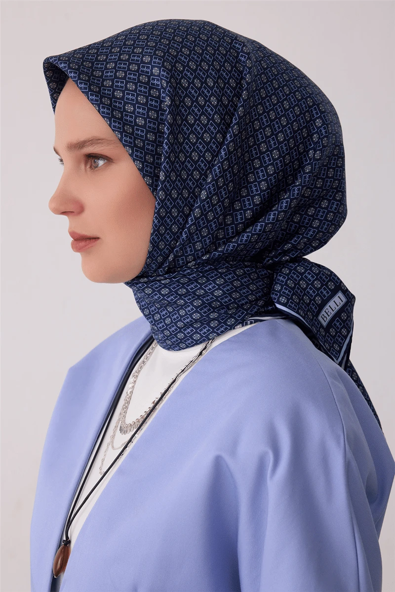 05 Belli Twill İpek Eşarp 4418D